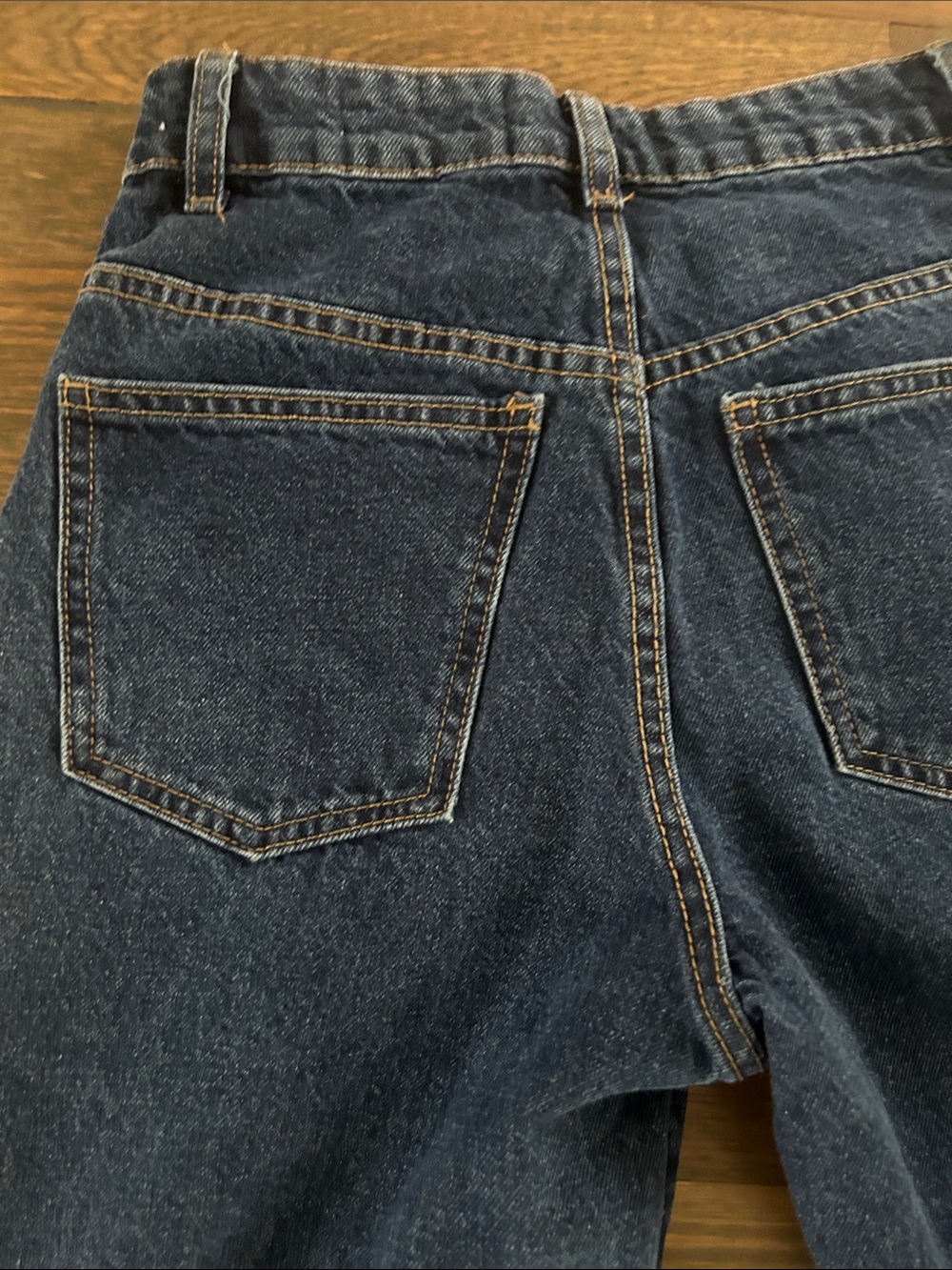 Cotton On Navy High-Rise Straight Jeans - Picture 5 of 5